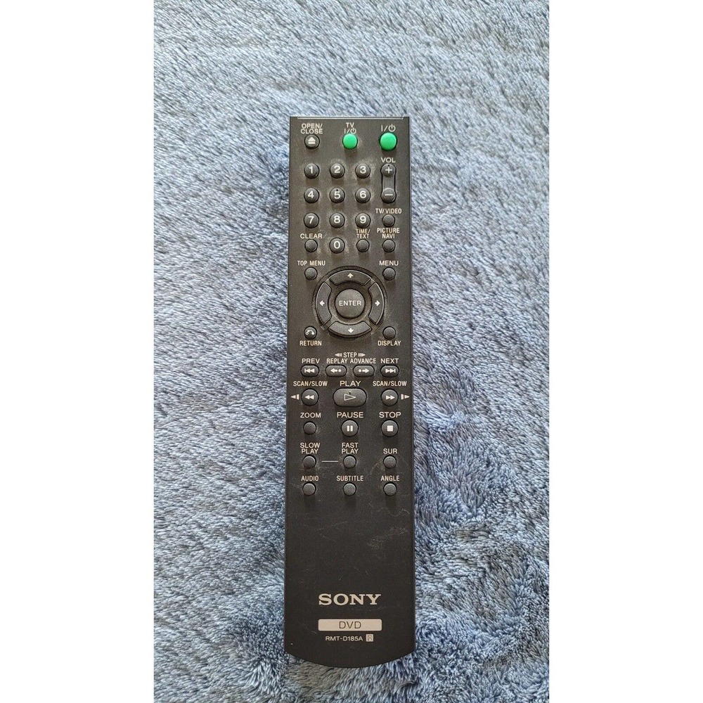 Sony RMT-D185A DVD‎ / TV Remote Works well